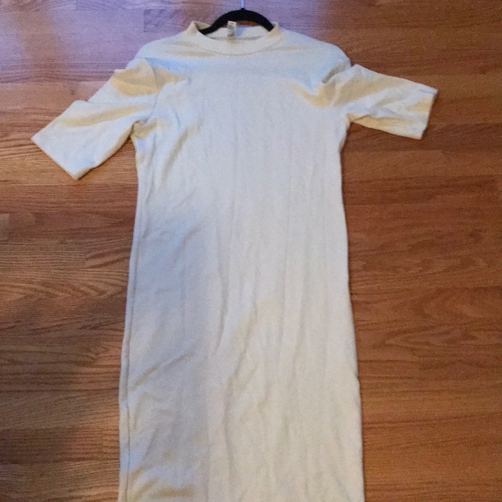 American Apparel midi bodycon dress